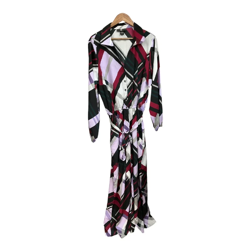 Jumpsuit By Ashley Stewart In Multi-colored, Size: 2x