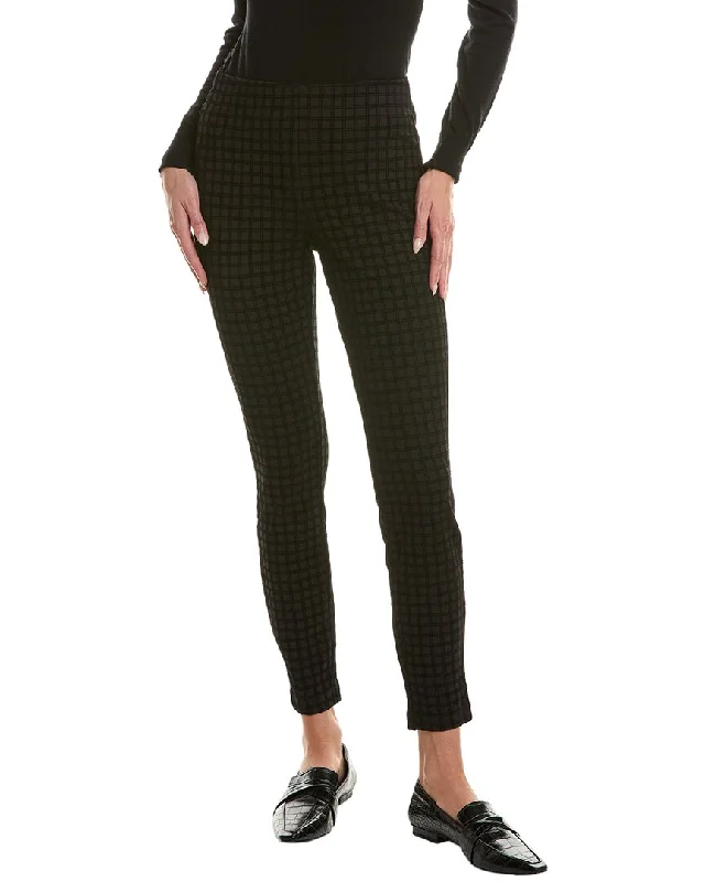 Nanette Nanette Lepore Windowpane Flocked Pant