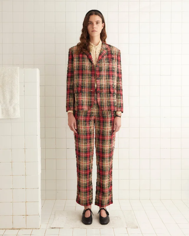 Truro Plaid Suit Jacket