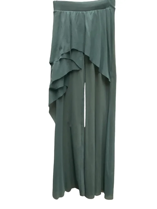 Women's Tiered Pant In Aqua