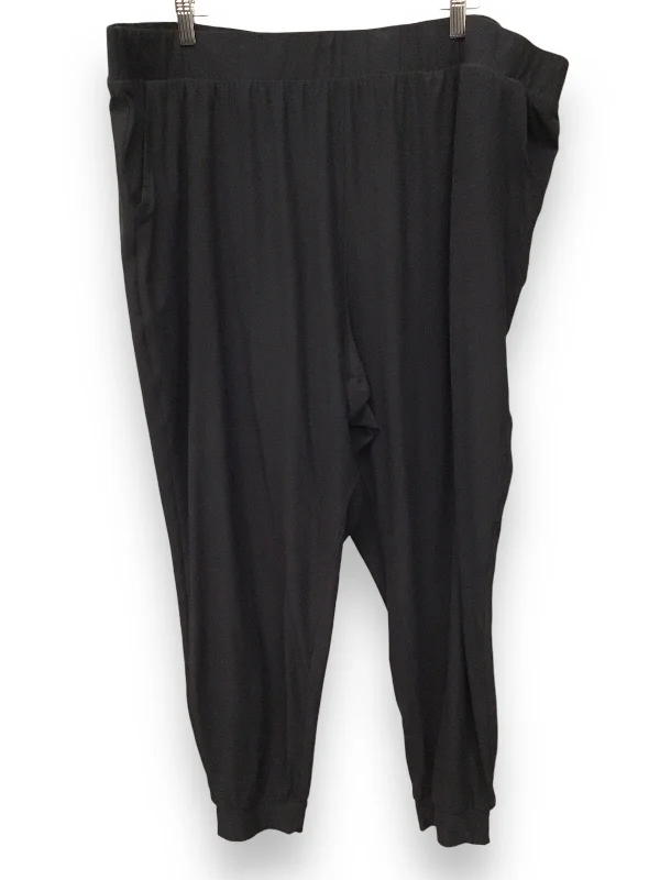 Pants Lounge By Maurices In Black, Size: 3x