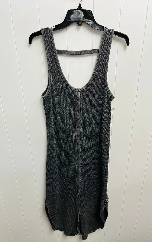 Dress Casual Midi By Daily Practice By Anthropologie In Grey, Size: S